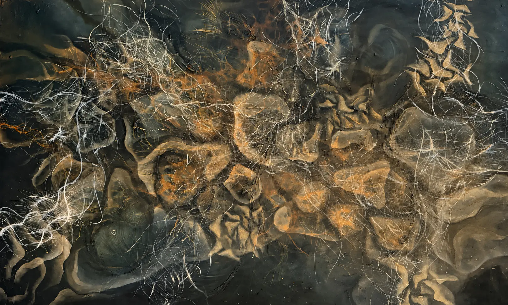 Anya Kalsi, Contours of Nature, 2025, oil paints on canvas