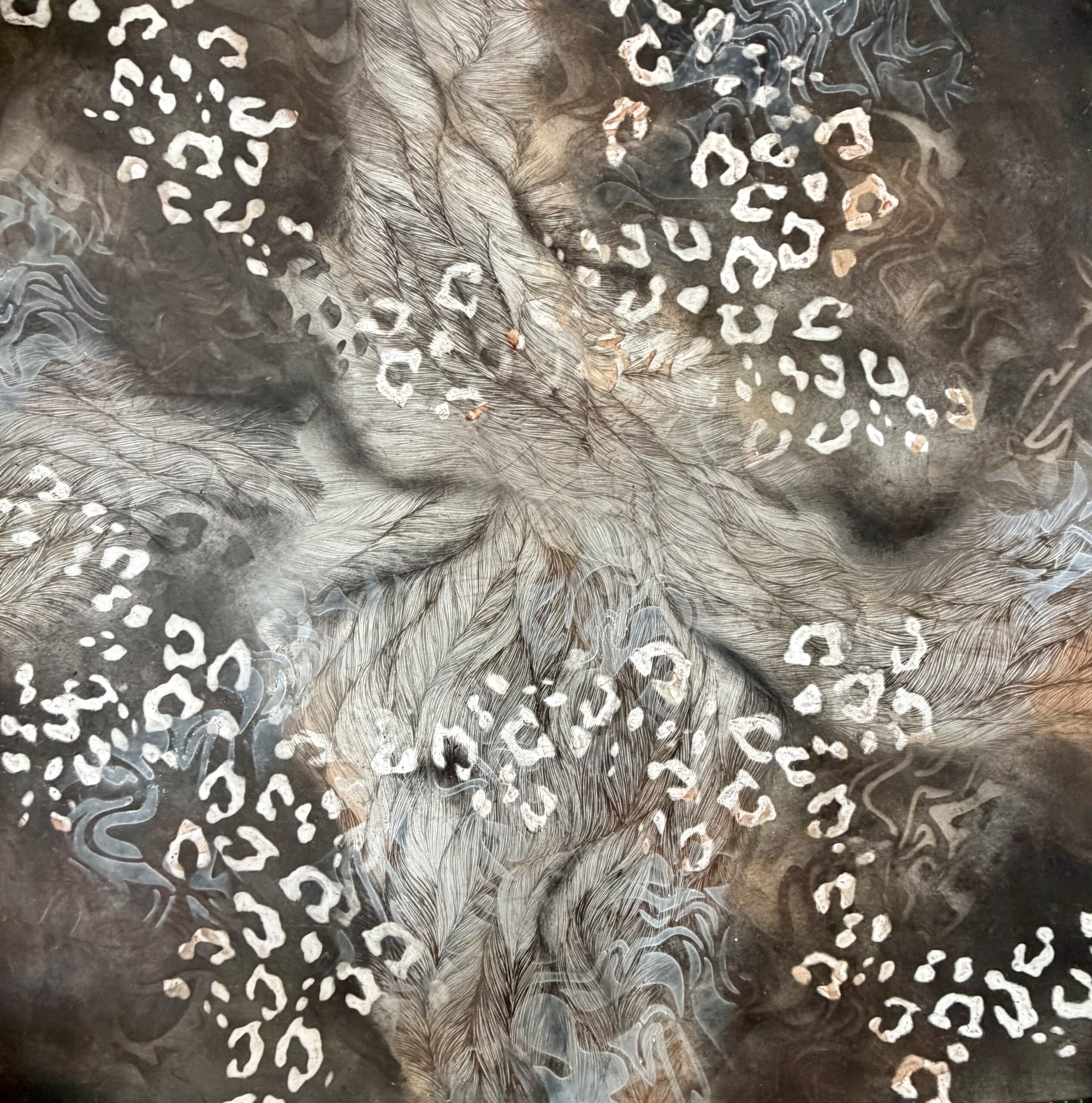 Anya Kalsi, Echoes of Entanglement, The Darker Thread, photographed for Artemisia